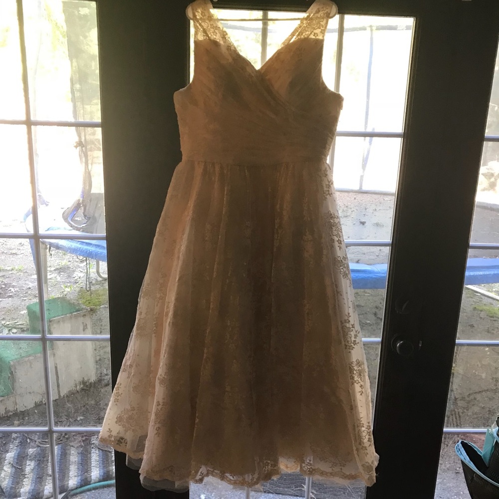 Full length lace dress - Picture 1 of 4